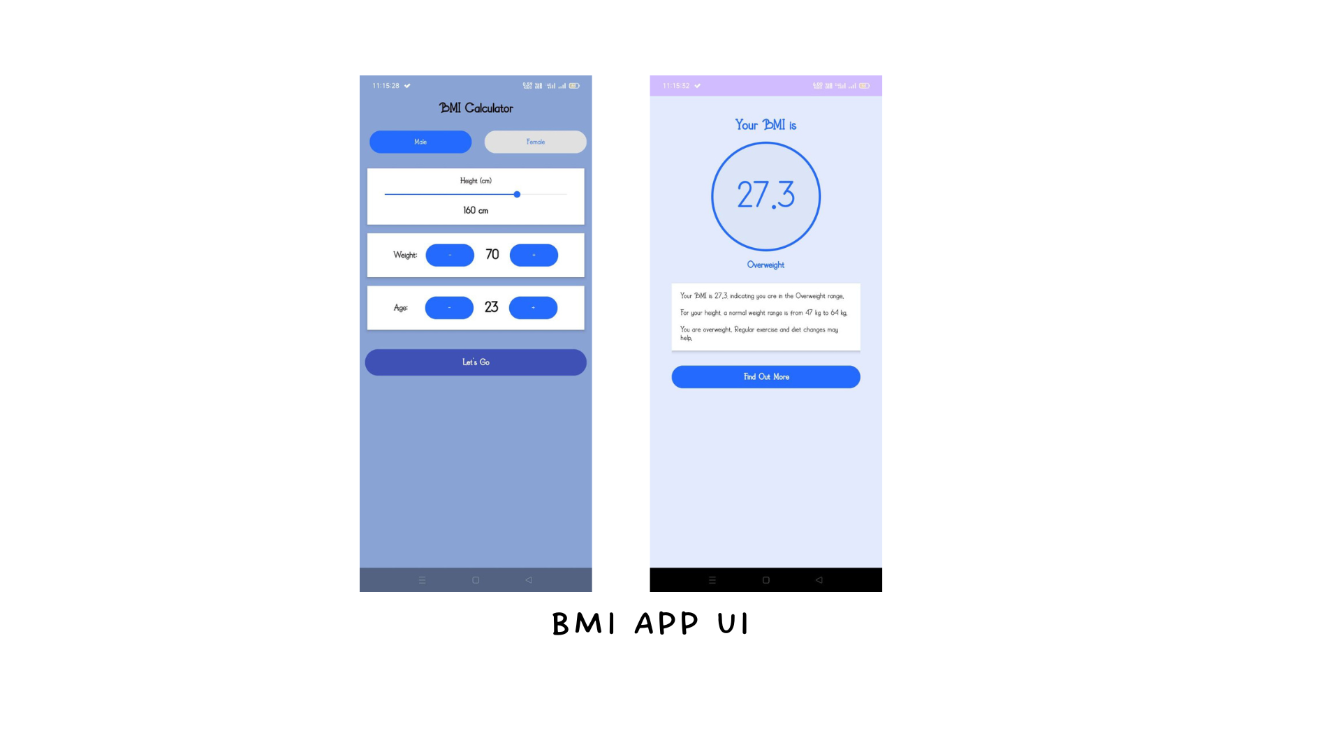 BMI Calculator App